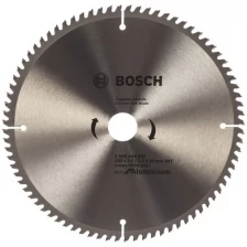 Пильный диск BOSCH 2.608.644.393 ECO ALU/Multi 250x30-80T для алюминия/мультиматериал