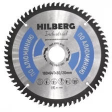 Диск пильный по алюминию Hilberg Industrial HA190 190*30/20*64Т