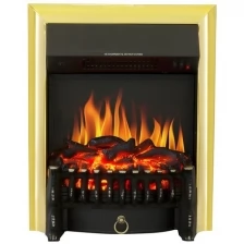 Электрический очаг Royal Flame Fobos FX Brass