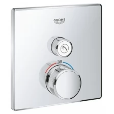 Grohe Смеситель для душа Grohe Grohtherm SmartControl 29123000 с термостатом Хром