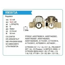 Реле напряжения генератора Utm rm3973a