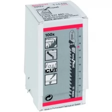 Пилки для лобзиков Bosch T 144 D HCS Sf Wood (100шт)