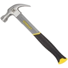 Молоток-гвоздодер STANLEY HAND TOOLS STANLEY 0-51-309 STHT0-51309 FIBERGLASS 450г