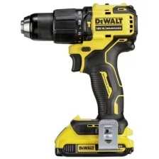 Аккумуляторная ударная дрель-шуруповерт DeWALT DCD709D2T-QW