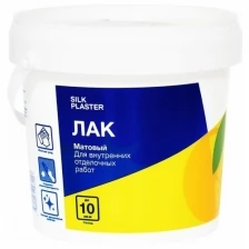 Silk Plaster Лак для жидких обоев и декоративной штукатурки Силк Пластер (1 л)