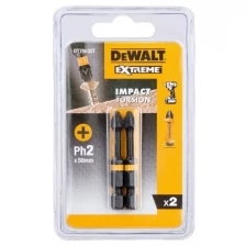 Бита ударная 2 шт/уп 50 мм PH2 IMPACT Torsion DeWalt DT70532T