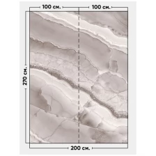 Фотообои / флизелиновые обои Мрамор 2 x 2,7 м