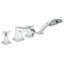 Смеситель на борт ванны, хром, Hansgrohe Metropol 31449000