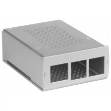 Корпус Qumo RS036 для Raspberry Pi 4B Aluminum Case Silver