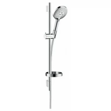 Душевой набор 0,65 м 9л/мин Hansgrohe Raindance Select S 120/Unica EcoSmart 26632000, хром