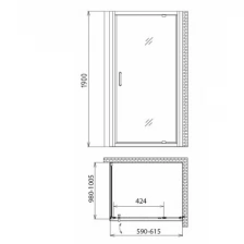 Душевой уголок Gemy Sunny Bay S28120-A100