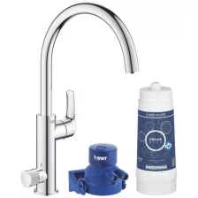 Grohe Однорычажный смеситель для кухни GROHE Blue Pure Eurosmart 119708 с функцией фильтрации