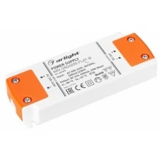 029375 Блок питания ARV-SN24020-FLAT-B (24V, 0.83A, 20W) (Arlight, IP20 Пластик)