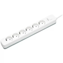 Сетевой фильтр Perfeo Power Stream 6 Sockets 3m White PF_C3971