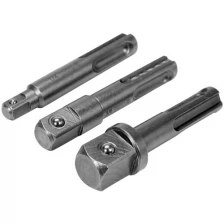 Набор адаптеров 3 шт, SDS Plus, 1/4", 3/8", 1/2" Yato YT-04686 .