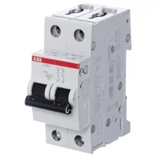 ABB S202 Автоматический выключатель 2P 10A (D) 6kA