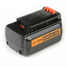 Аккумуляторная батарея TopON для электроинструмента Black & Decker 36V 2.0Ah (Li-Ion) PN: BL20362.